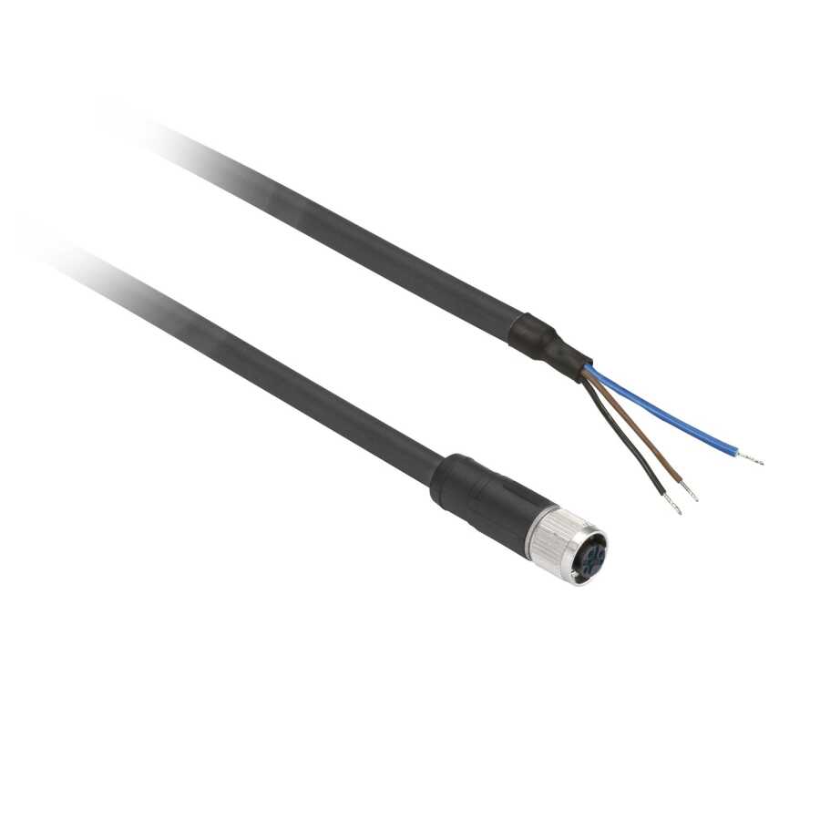 [XZCP0566L2] TELEMECANIQUE XZCP0566L2 2M M8 3 PİMLİ M8 DİŞİ DÜZ KABLOLU KONNEKTÖR