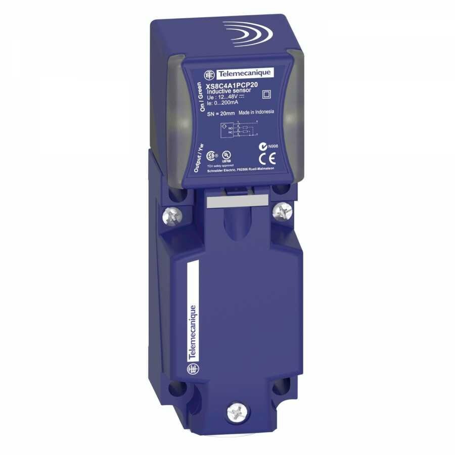 [XS8C4A1PCG13] TELEMECANIQUE XS8C4A1PCG13 12/48VDC Sn20mm 40x40x117 ENDÜKTİF SENSÖR