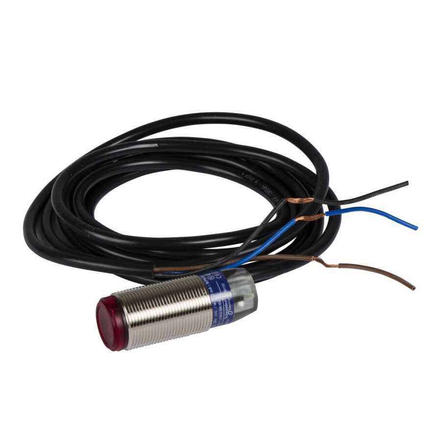 [XUB9BPANL2] TELEMECANIQUE XUB9BPANL2 12/24VDC Sn2mm POLARİZE 2M KABLOLU FOTOELEKTRİK SENSÖR
