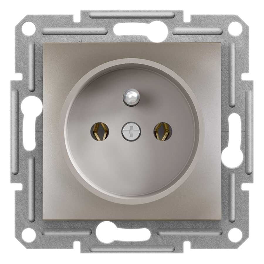 [EPH2800169] SCHNEIDER EPH2800169 ASFORA ÇERÇEVESİZ BRONZ UPS PRİZ
