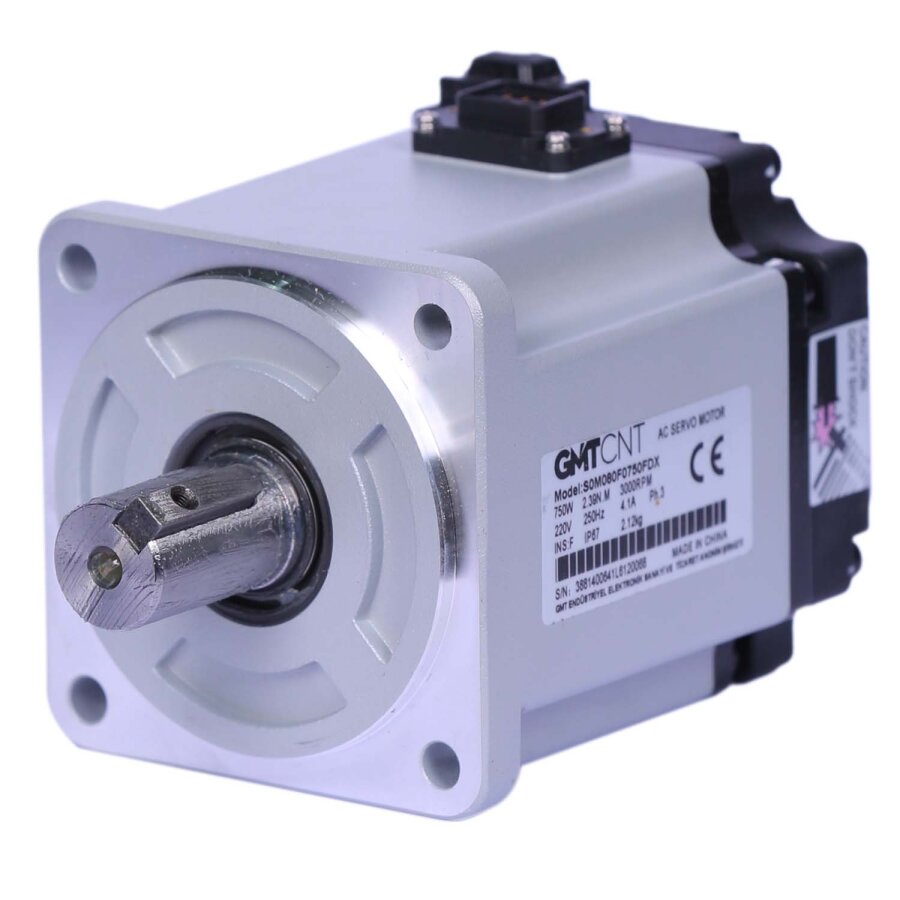 [S0M080F0750FDX] GMT S0M080F0750FDX 750W 3000 RPM FRENSİZ SERVO MOTOR