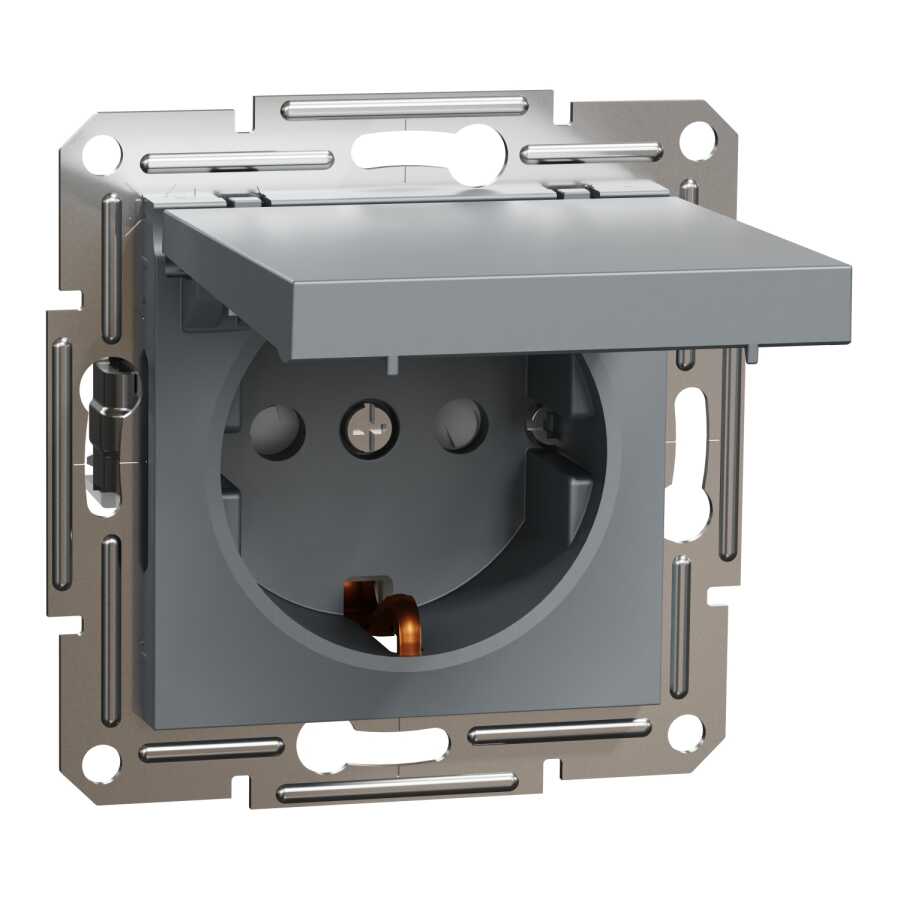 SCHNEIDER EPH3100162 ASFORA 16A ÇELİK KAPAKLI TOPRAKLI PRİZ