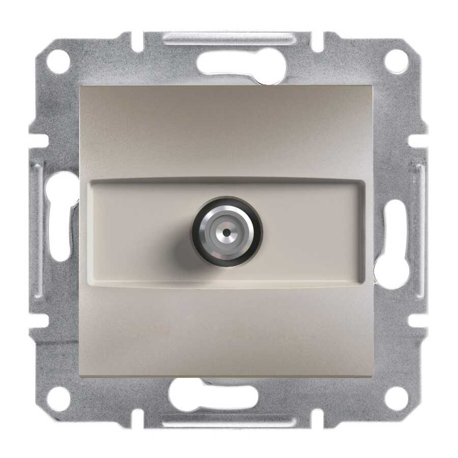 SCHENIDER EPH3700169 ASFORA BRONZ SAT 1 dB SONLU SAT PRİZİ