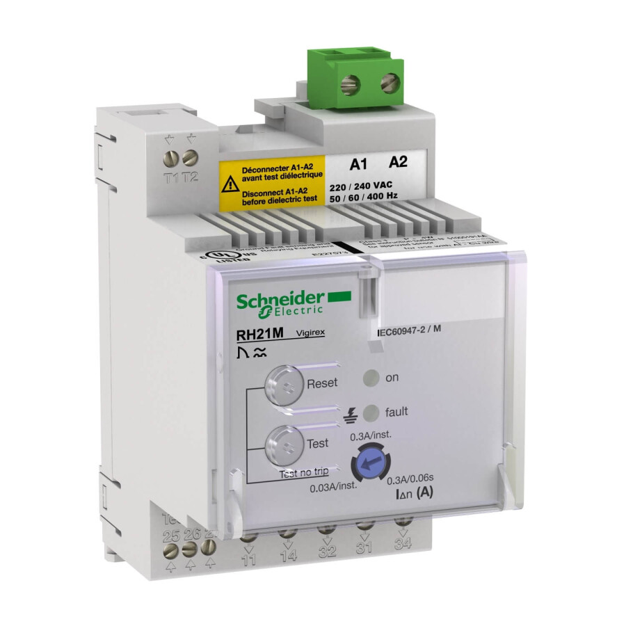 [56163] SCHNEIDER 56163 RH21M 30mA-300mA 0-6 MSN K.AKIM KORUMA RÖLESİ