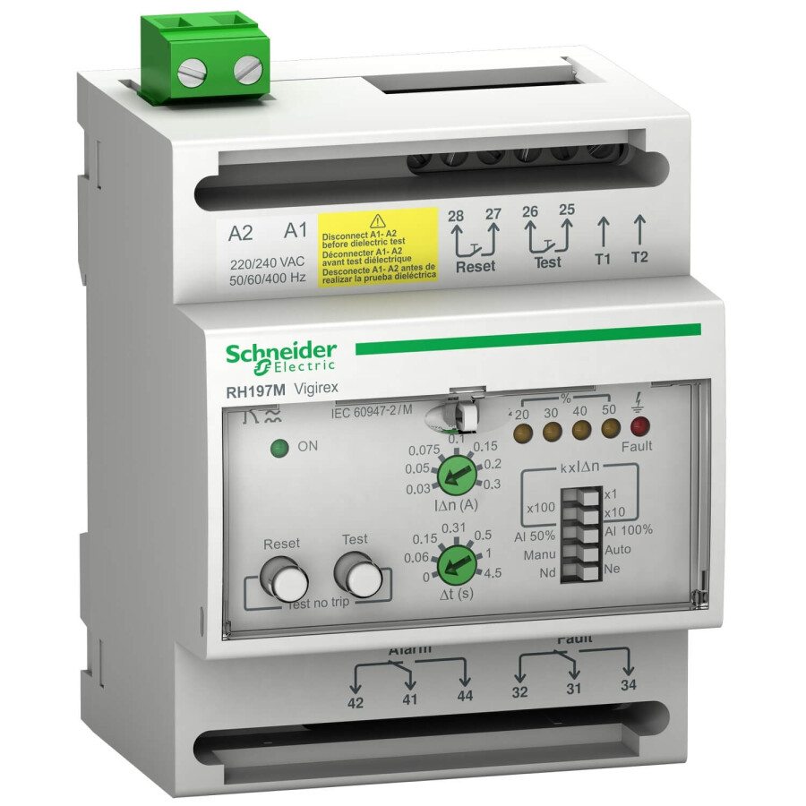 [56517] SCHNEIDER 56517 RH197M 30mA-30A 4.5 SN K.AKIM KORUMA RÖLESİ