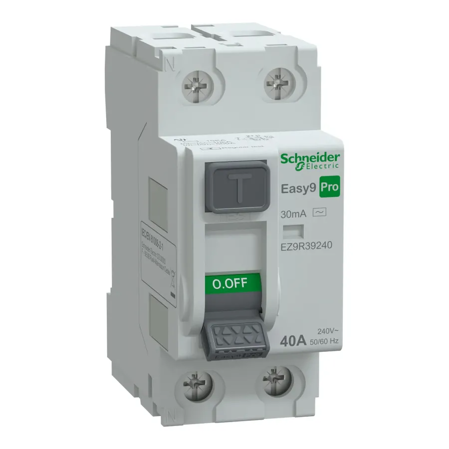 [EZ9R39240] SCHNEIDER EZ9R39240 EASY 9 PRO 2P 40A 30mA AC TİP KAÇAK AKIM RÖLESİ
