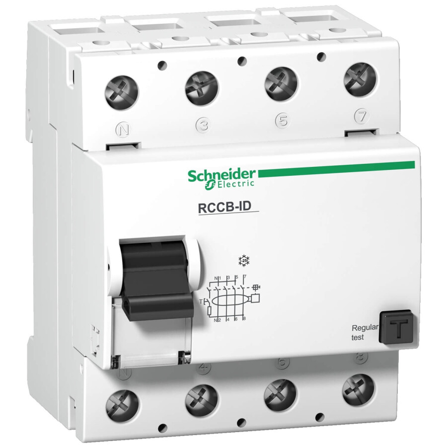 [16907] SCHNEIDER 16907 4*125 300 mA K.AKIM RÖLESİ ilD AC