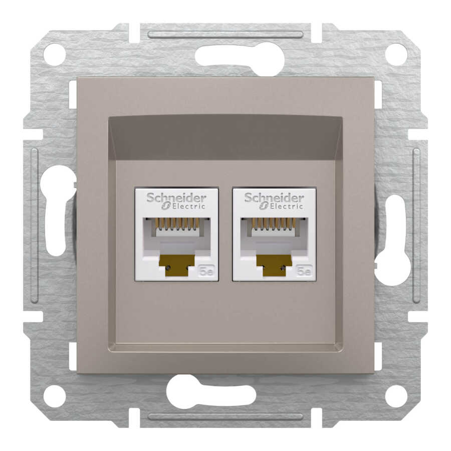 [EPH4400169] Schneider Electric EPH4400169 EPH4400169 2*RJ45 CAT5e-UTP BRONZ