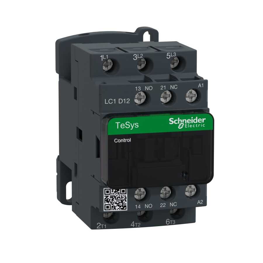 SCHNEIDER LC1D12D7 TeSys D 3P 12A 42VAC KONTAKTÖR