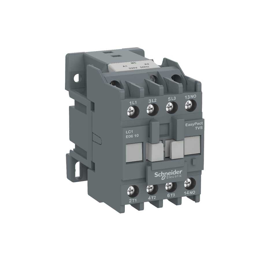 [LC1E0610M5] SCHNEIDER LC1E0610M5 Easy TeSys 3P 6A 220VAC KONTAKTÖR