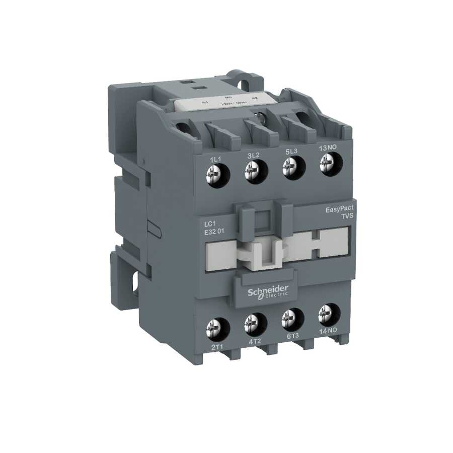 SCHNEIDER LC1E3810M5 Easy TeSys 3P 38A 220VAC KONTAKTÖR