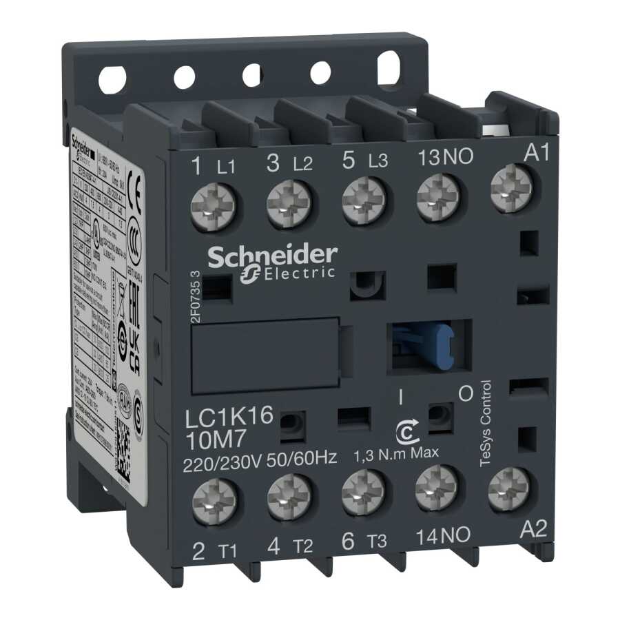 LC1K1610B7 24 VAC KONTAKTÖR VİDA BAĞLANTILI