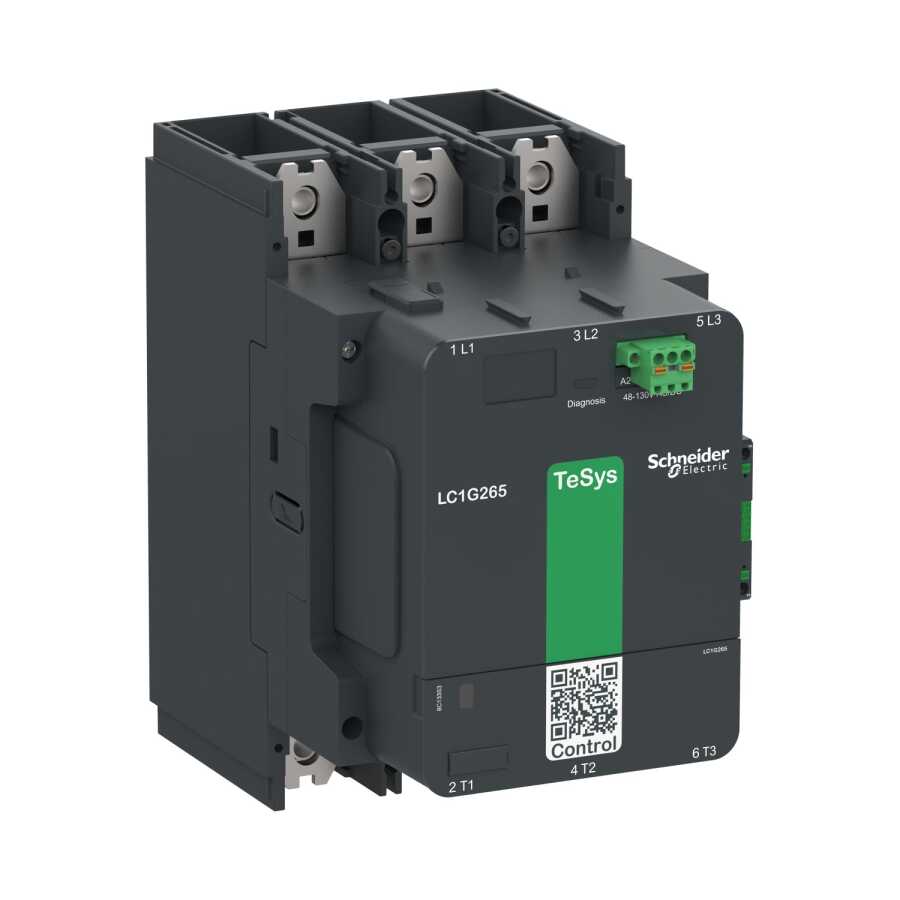 [LC1G330KUEN] SCHNEIDER LC1G330KUEN LC1G330KUEN 100-250V 3P 330A 3NA KONTAKTÖR