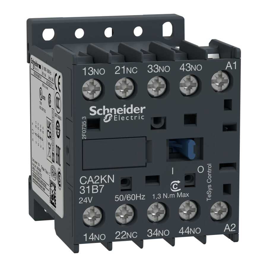 [CA2KN31M7] SCHNEIDER CA2KN31M7 3NA+1NK 220 VAC YARDIMCI KONTAKTÖR