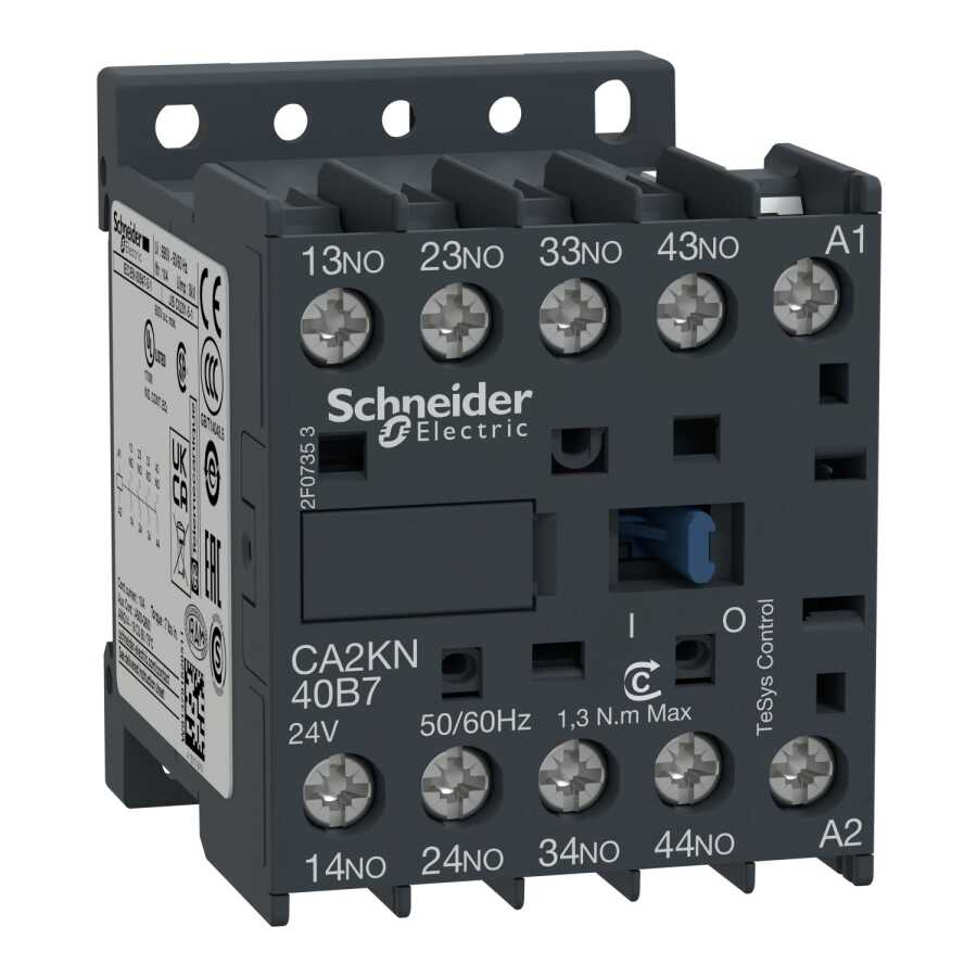 SCHNEIDER CA2KN40B7 4NA 24 VAC YARDIMCI KONTAKTÖR
