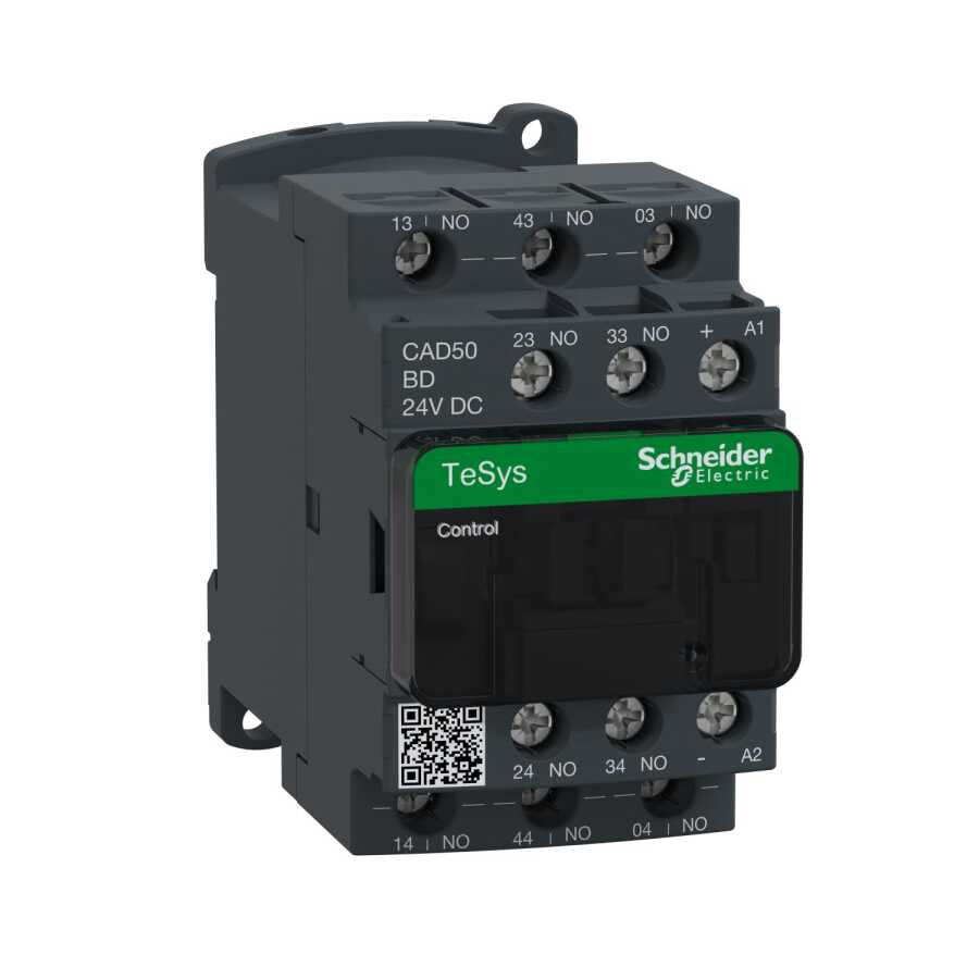 SCHNEIDER CAD50BD 5NA 24 VDC YARDIMCI KONTAKTÖR