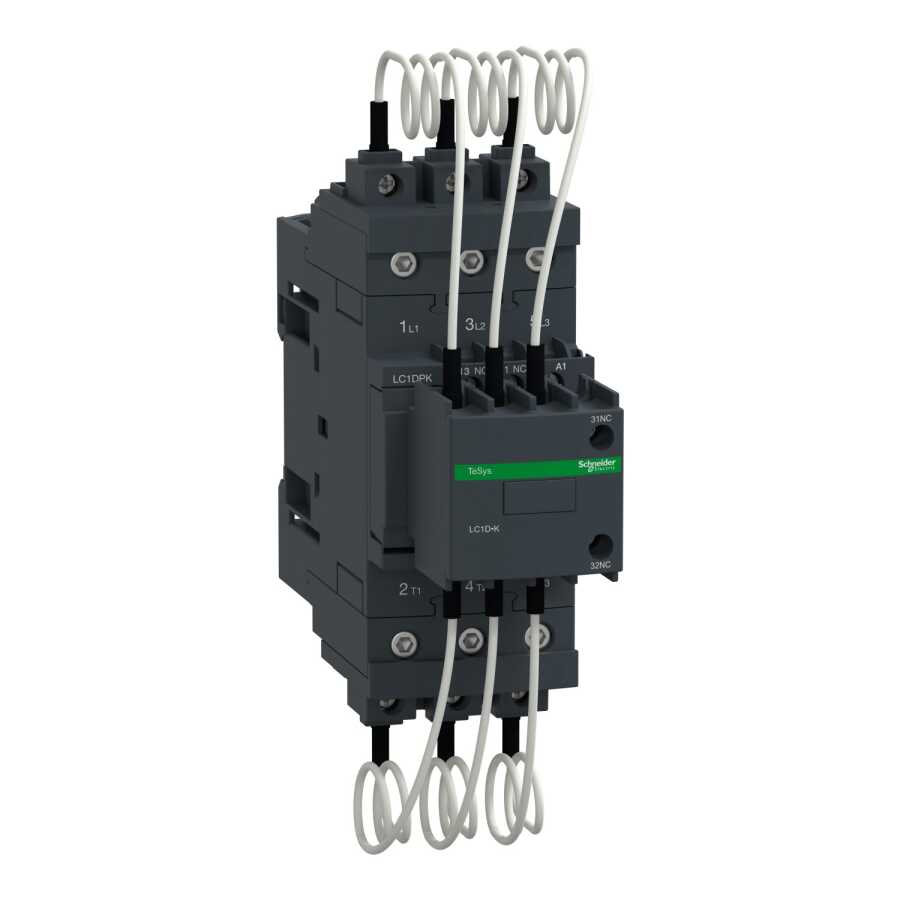 SCHNEIDER LC1DPKM7 33.3 kVAr 220 VAC KOMPANZASYON KONTAKTÖR