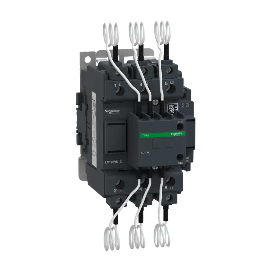SCHNEIDER LC1DWK12M7 60 kVAr 220 VAC KOMPANZASYON KONTAKTÖR