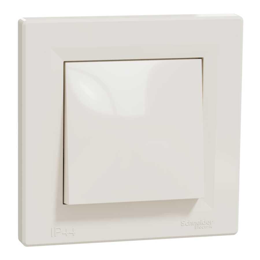 Schneider Electric EPH0100223 EPH0100223 IP44 ÇERÇEVELİ ANAHTAR KREM