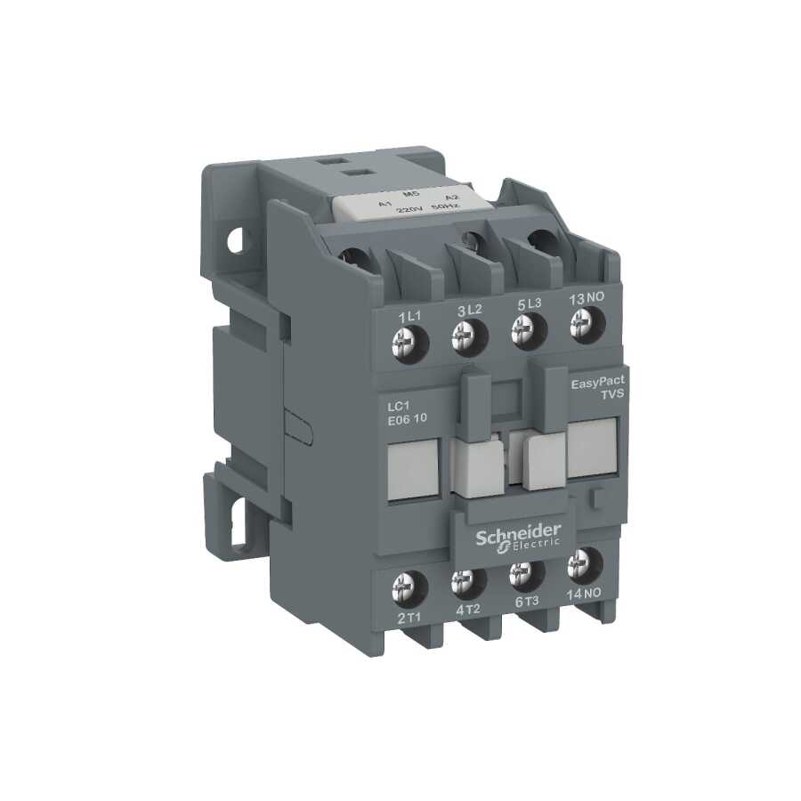 SCHNEIDER LC1E1810M5 Easy TeSys 3P 18A 220VAC KONTAKTÖR