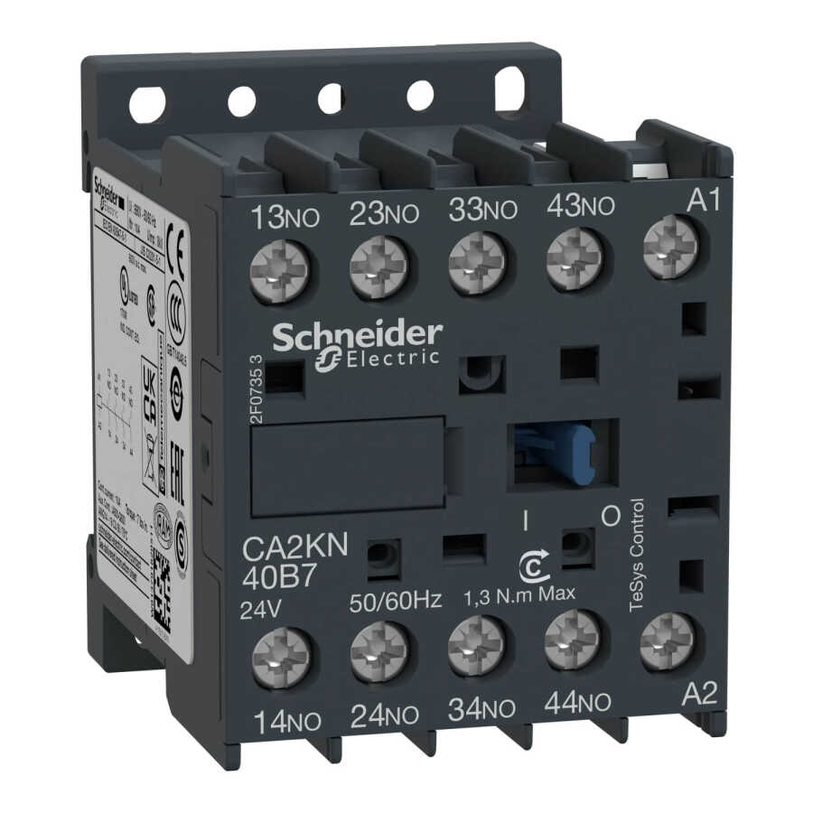 SCHNEIDER CA2KN40F7 4NA 110 VAC YARDIMCI KONTAKTÖR
