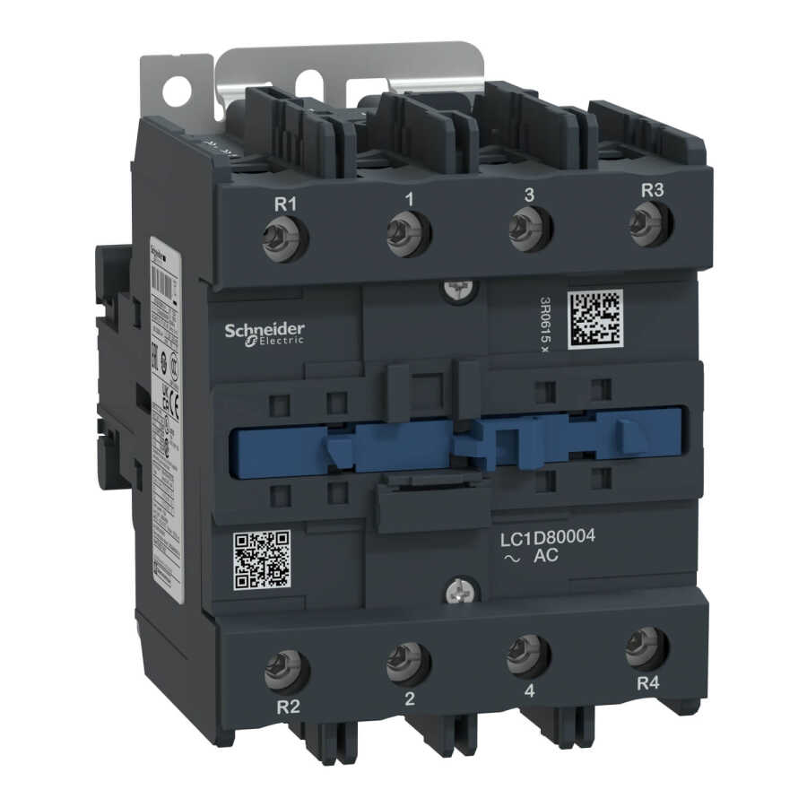 SCHNEIDER LC1D80004F7 125 A 4P 110 VAC KONTAKTÖR