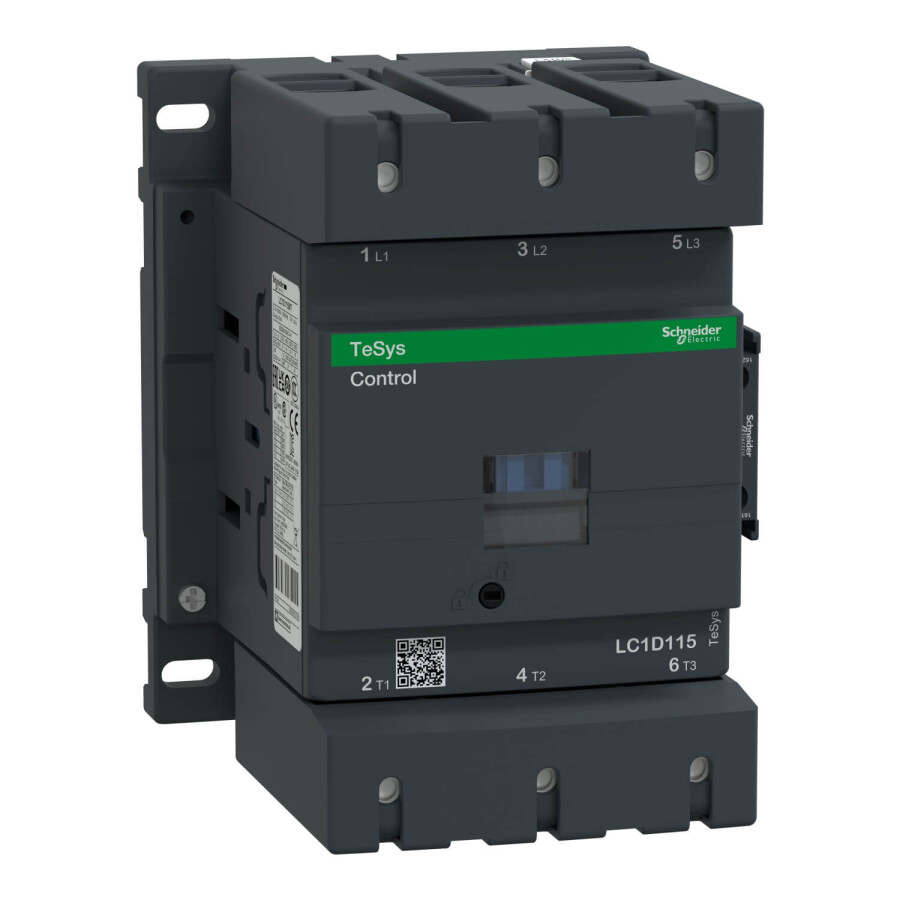 SCHNEIDER LC1D115MD 55 kW 1NA+1NK 220 VDC KONTAKTÖR