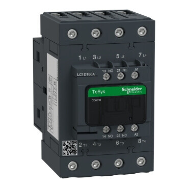 SCHNEIDER LC1DT60AFD 60 A 1NA+1NK 4P 110 VDC KONTAKTÖR