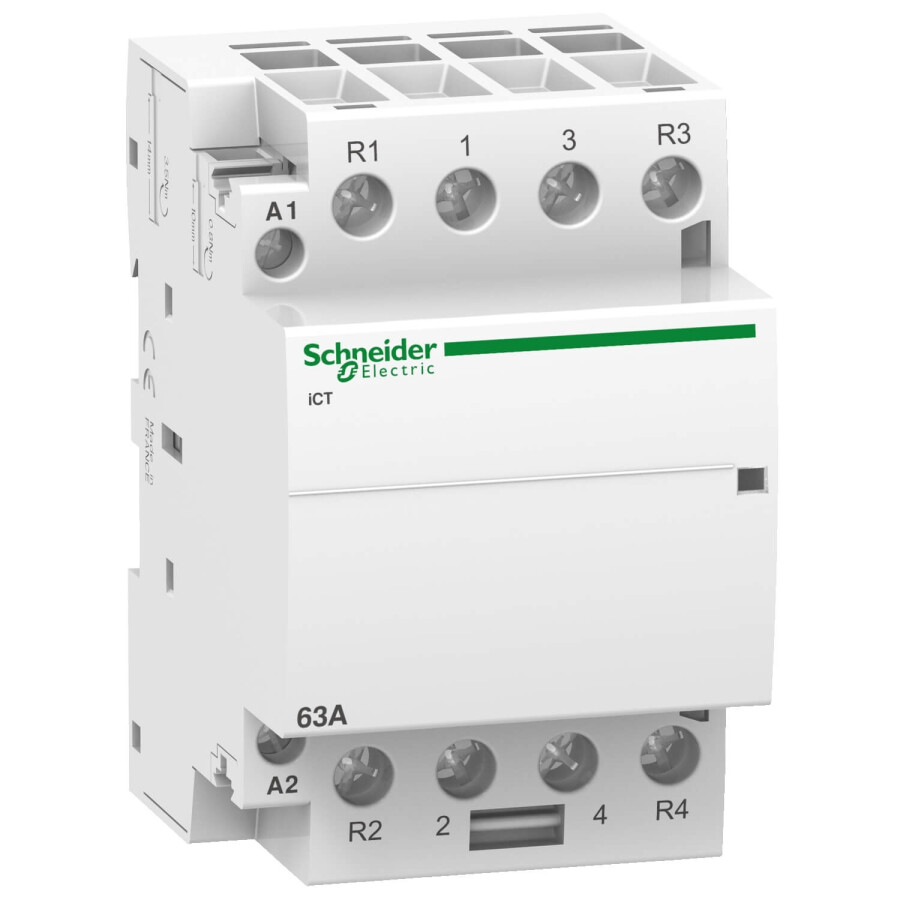 [A9C20868] SCHNEIDER A9C20868 ICT SESSİZ KONTAKTÖR 63A 2NO+2NC 220V AC