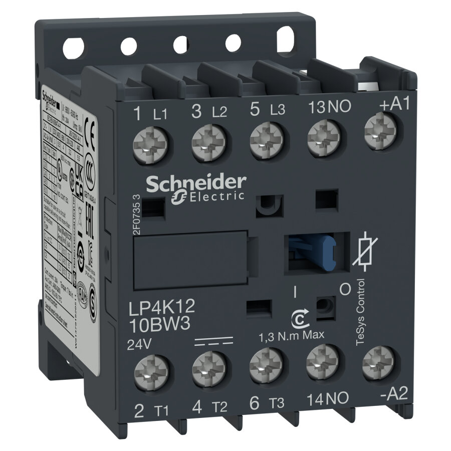 SCHNEIDER LP4K1210BW3 5.5 kW 3NA 12A 24 VDC KONTAKTÖR