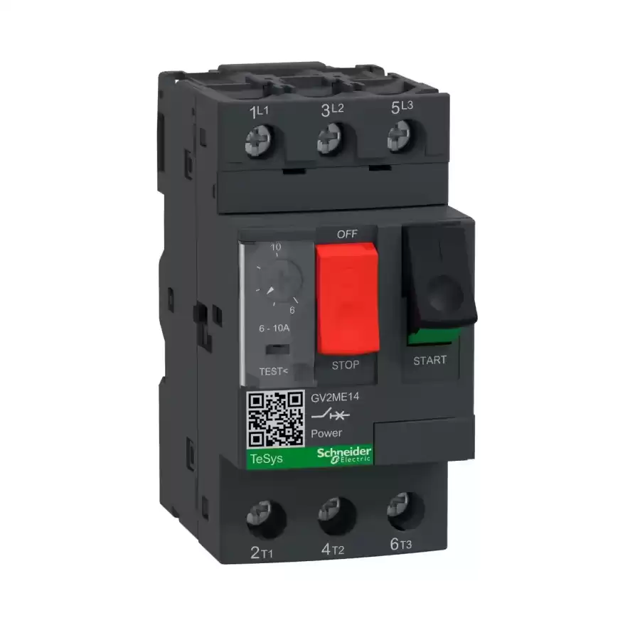 [GV2ME14] SCHNEIDER GV2ME14 6-10 A MOTOR KORUMA ŞALTERİ 15-100 kA