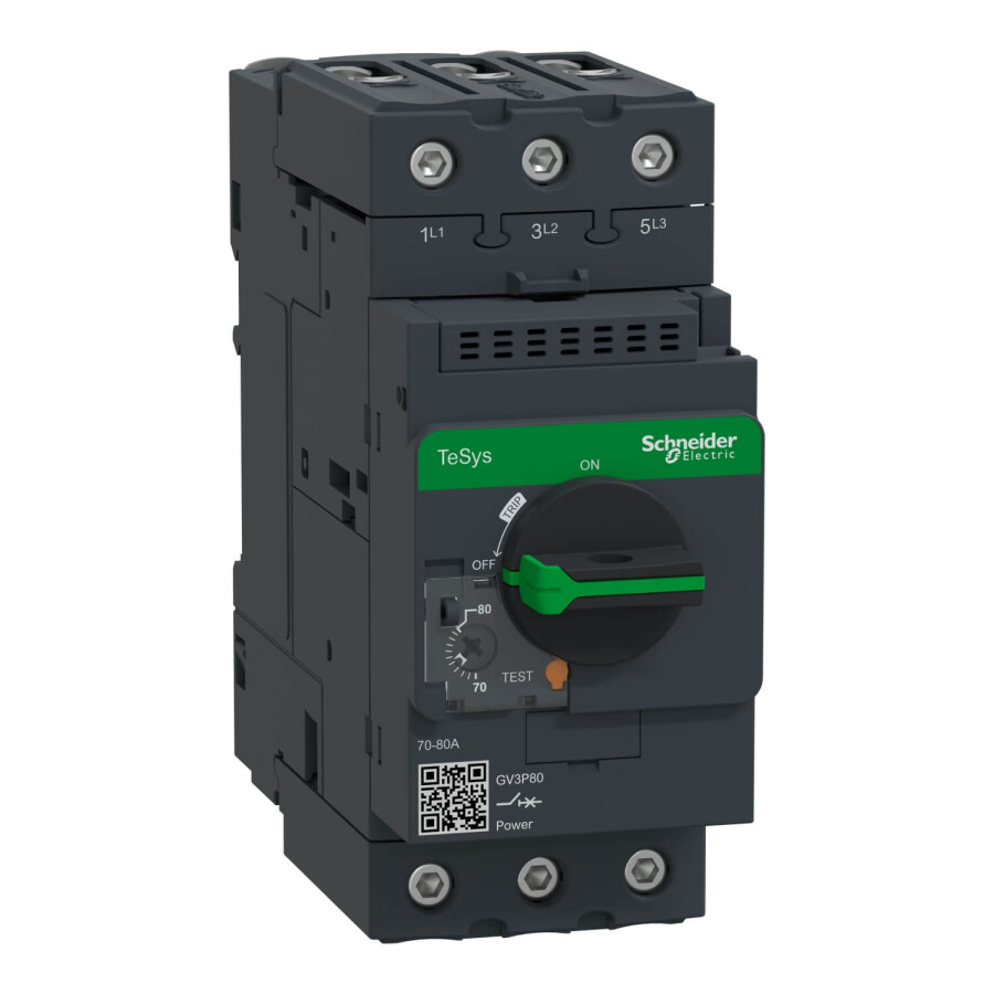 [GV3P80] SCHNEIDER GV3P80 70-80 A MOTOR KORUMA ŞALTERİ 15-100 kA