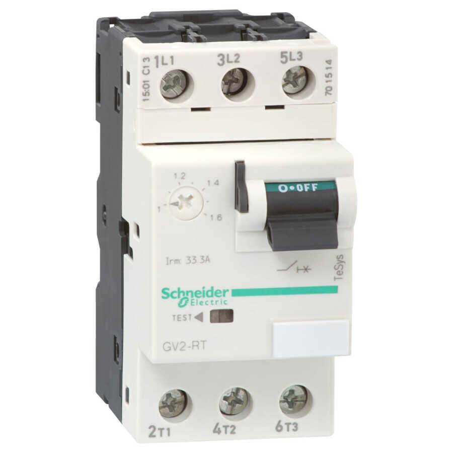 SCHNEIDER GV2RT08 2.5-4 A MOTOR KORUMA ŞALTERİ MANYETİK KOL