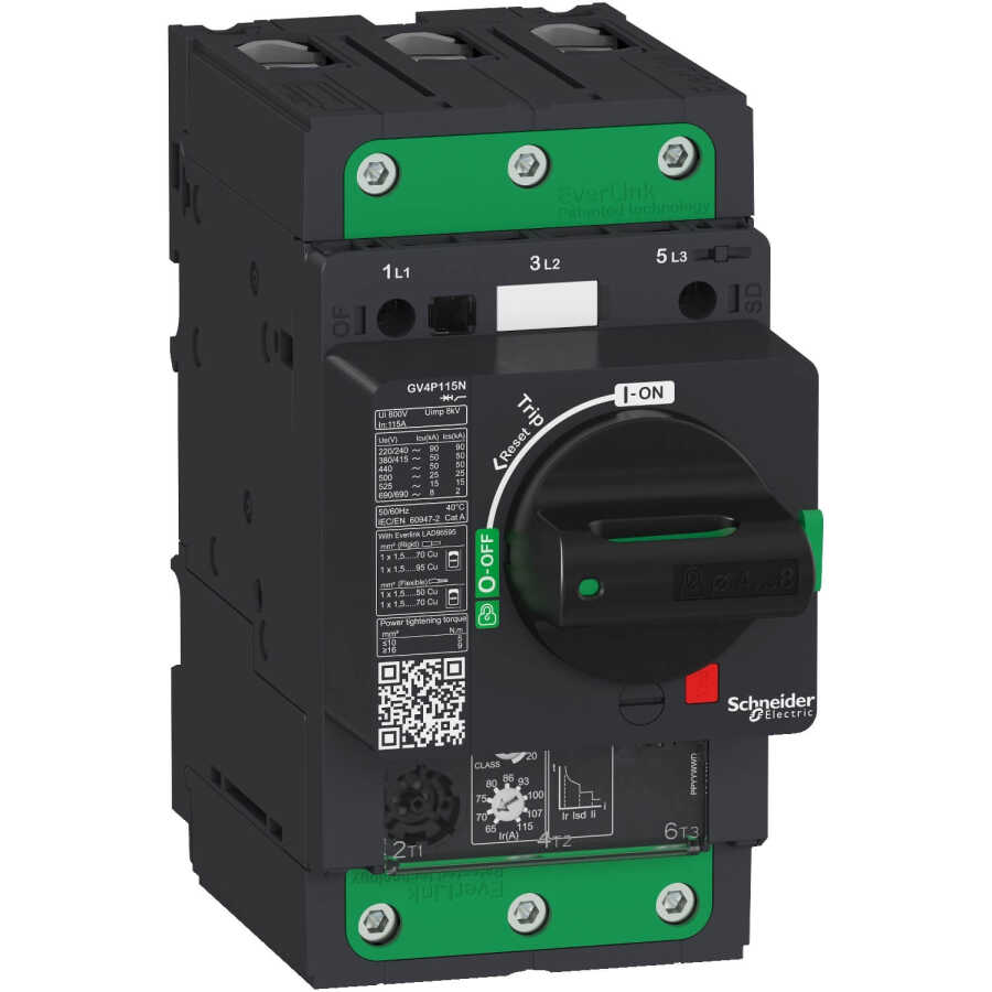 [GV4P12N] SCHNEIDER GV4P12N 5-12.5 A MOTOR KORUMA ŞALTERİ 50 kA