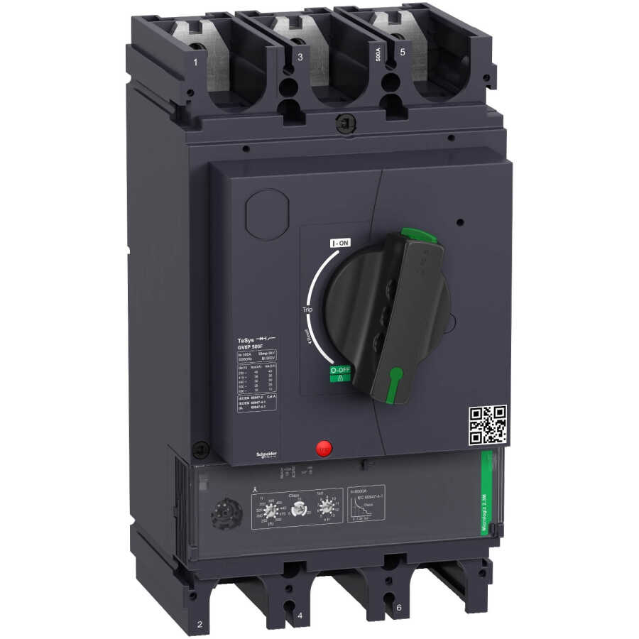 [GV6P500F] SCHNEIDER GV6P500F 250-500 A MOTOR KORUMA ŞALTERİ 36 kA
