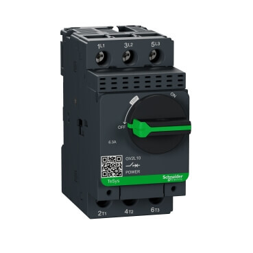 [GV2L10] SCHNEIDER GV2L10 6.3 A MOTOR KORUMA ŞALTERİ DÖNER KOL