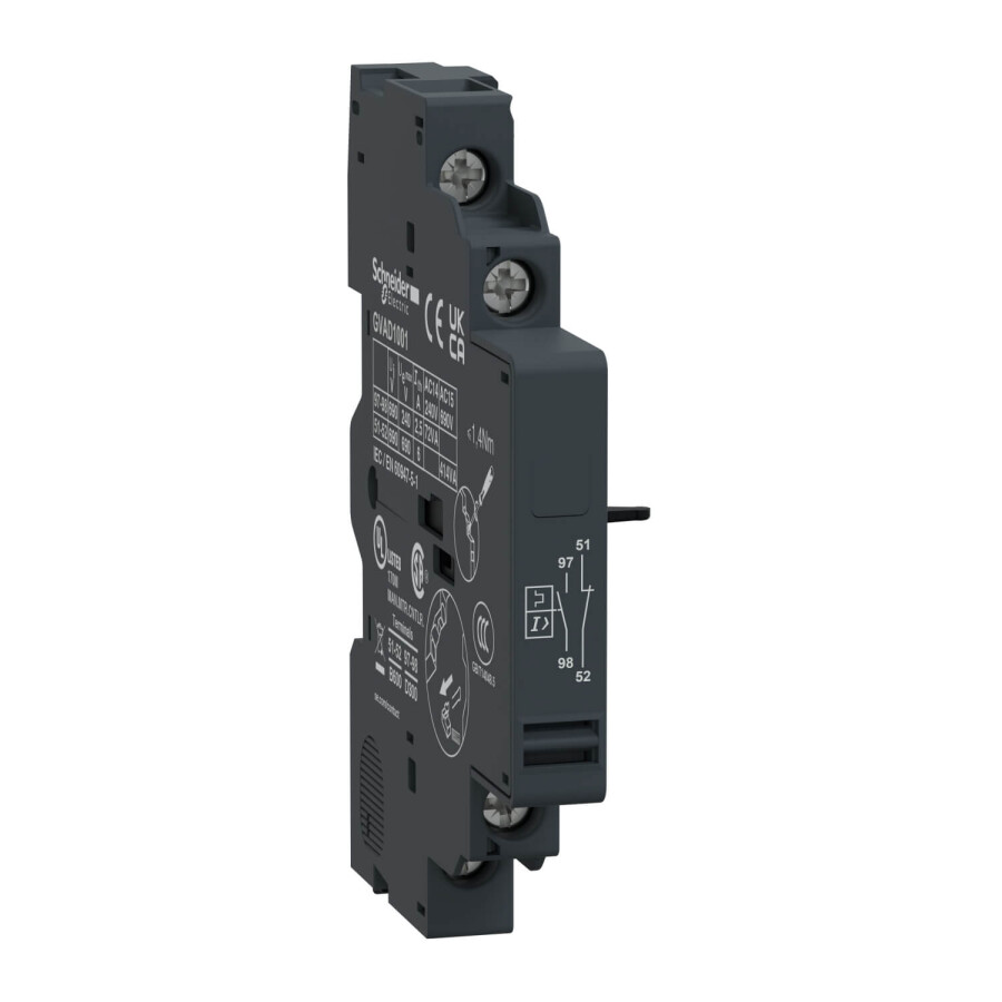 SCHNEIDER GVAD1001 1NK+1NA GV2 VE GV3 YARDIMCI KONTAK