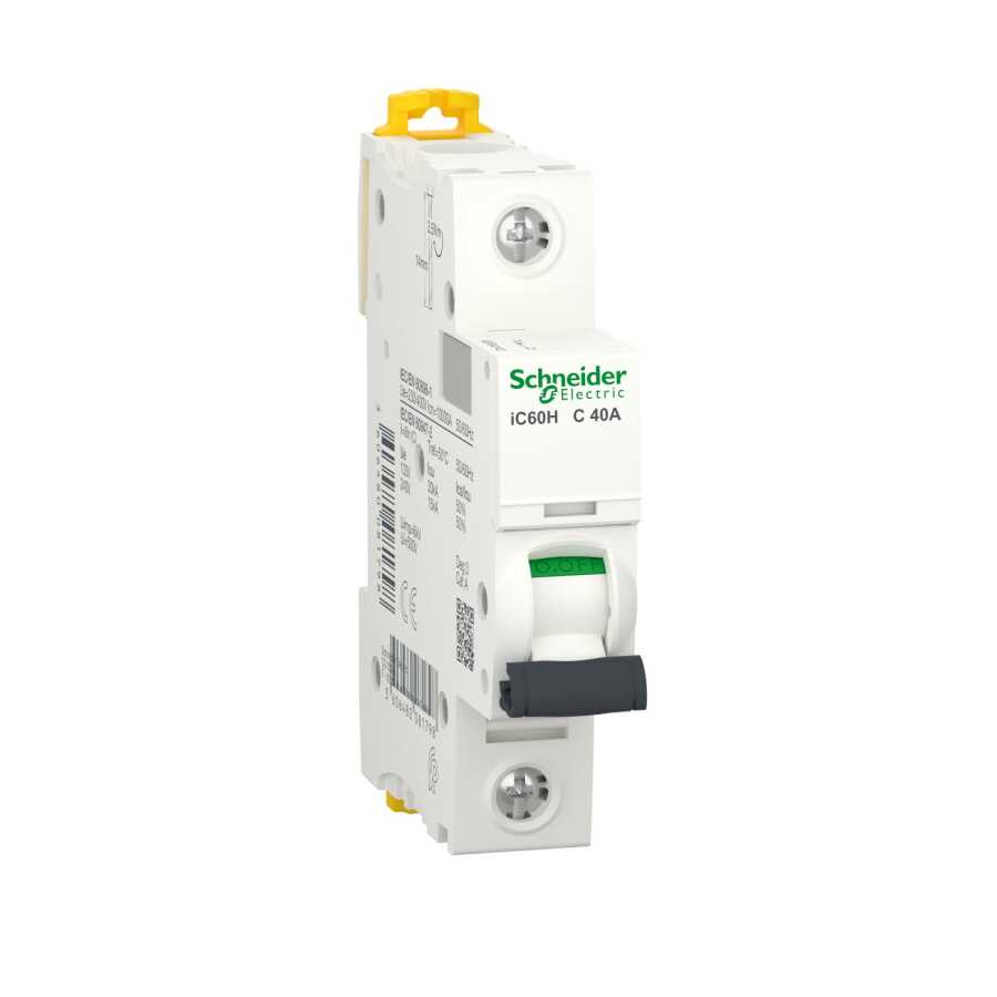 [A9F84140] SCHNEIDER A9F84140 C 1*40 A W.OTOMAT İC60H 10 kA