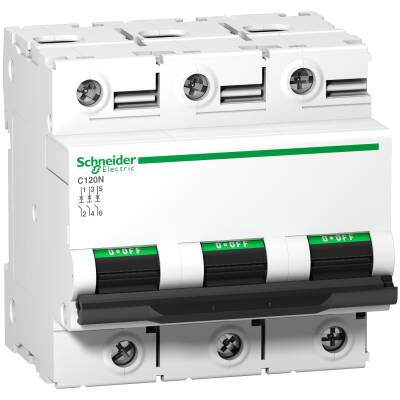 SCHNEIDER A9N18349 C120N 3P 80A B TİPİ OTOMATİK SİGORTA