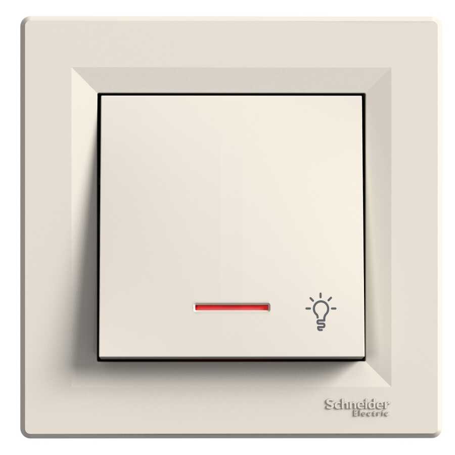 Schneider Electric EPH1800123 EPH1800123 IŞIKLI LİHT (IŞIK İŞARETLİ ) KREM
