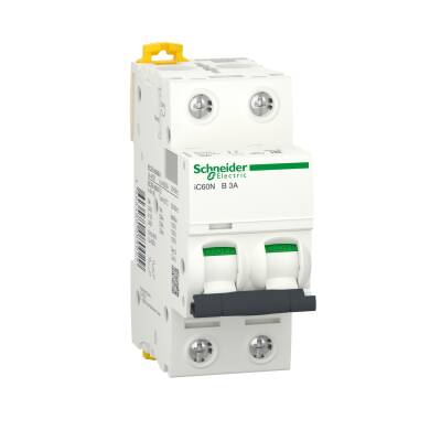 SCHNEIDER A9F73203 B 2*3 A W.OTOMAT İC60N 6 kA