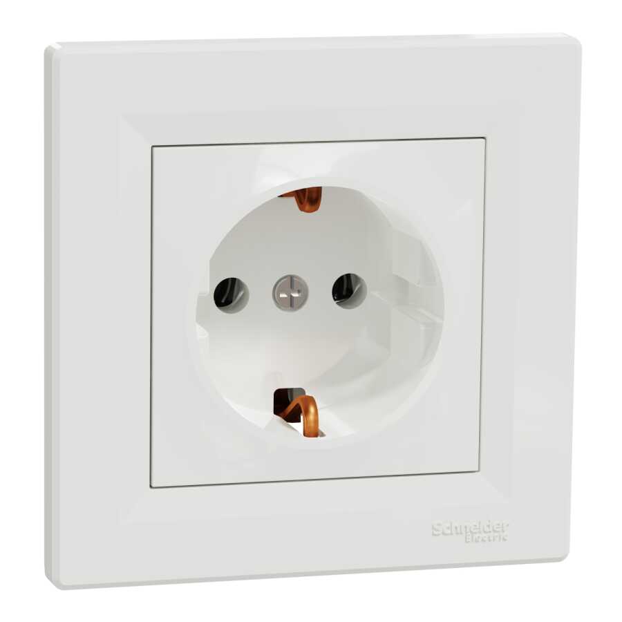 Schneider Electric EPH2900121 EPH2900121 TOPRAKLI PRİZ BEYAZ