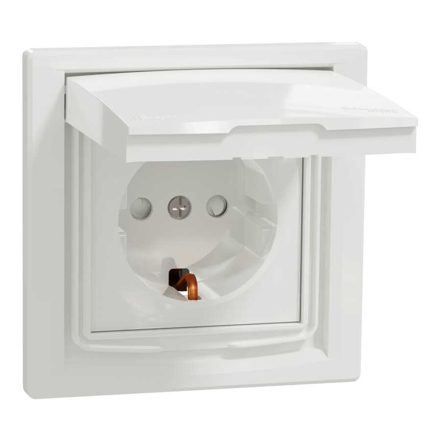 [EPH3100321] Schneider Electric EPH3100321 EPH3100321 KAPAKLI TOPRAKLI PRİZ ÇOC. KOR.IP44