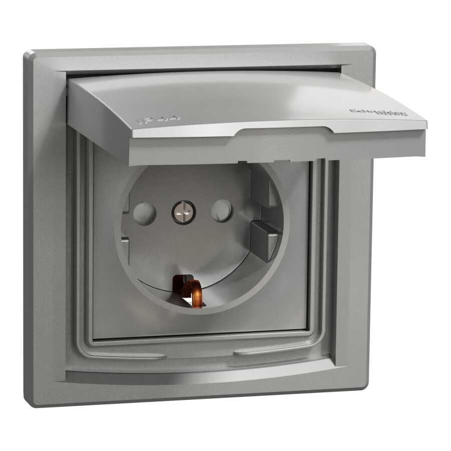 [EPH3100361] Schneider Electric EPH3100361 EPH3100361 KAP. TOPR. PRİZ(ÇOC.KOR.)ALÜM. ÇERÇVSİZ