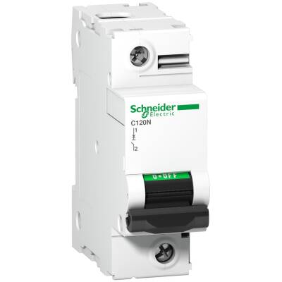 [A9N18343] SCHNEIDER A9N18343 C120N 1P 125A B TİPİ OTOMATİK SİGORTA