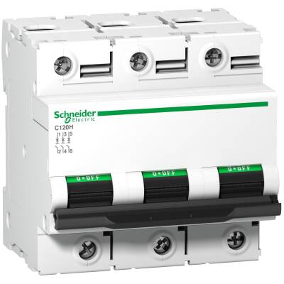 [A9N18470] SCHNEIDER A9N18470 C120H 3P 125A C TİPİ OTOMATİK SİGORTA