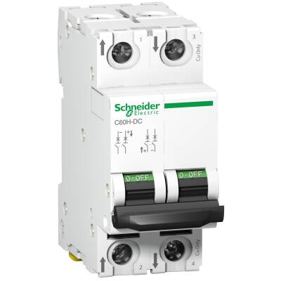 SCHNEIDER A9N61521 C60H 2P 1A C TİPİ MİNYATÜR OTOMATİK SİGORTA