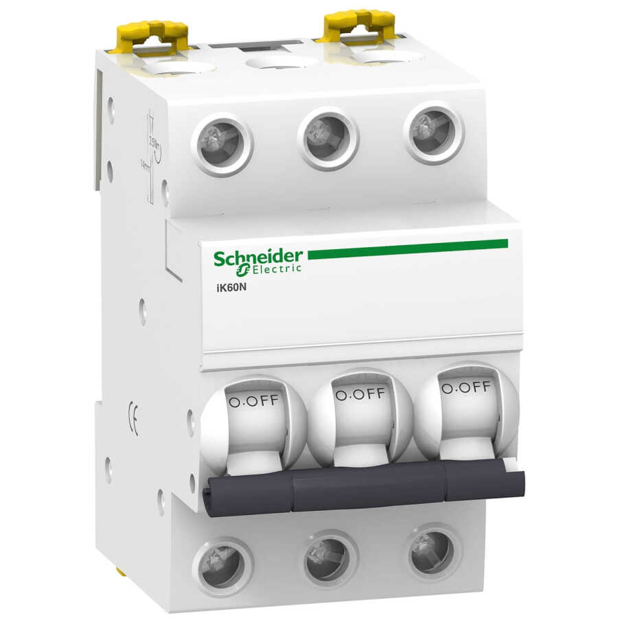 [A9K23310] SCHNEIDER A9K23310 iK60N 3P 10A B TİPİ 6kA OTOMATİK SİGORTA
