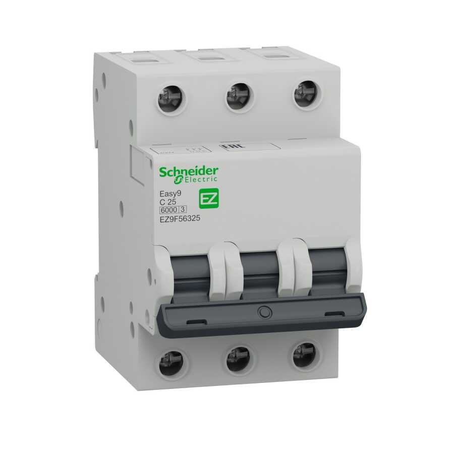 [EZ9F56325] SCHNEIDER EZ9F56325 Easy9 3P 25A C TİPİ OTOMATİK SİGORTA