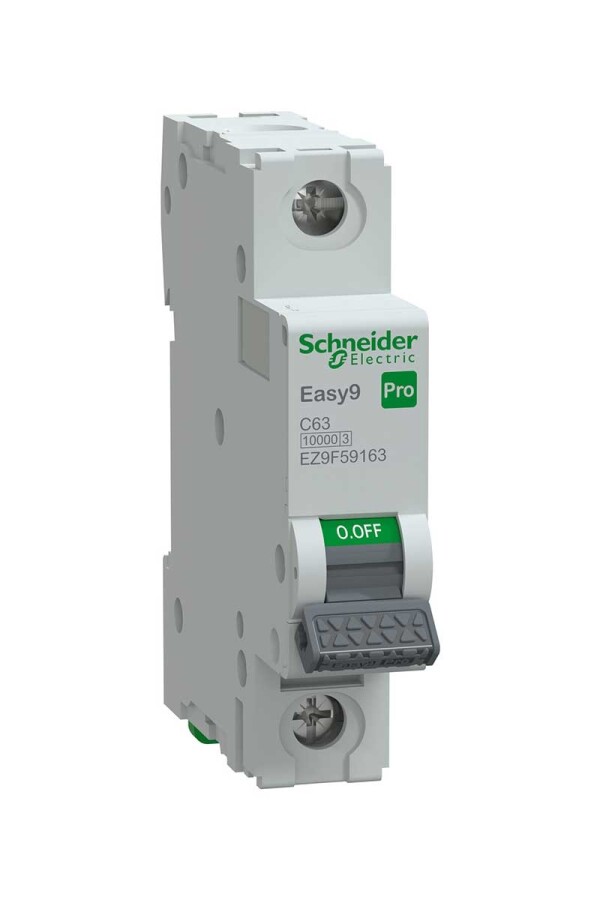 [EZ9F59163] SCHNEIDER EZ9F59163 EASY 9 PRO 1P 63A 10kA C TİPİ OTOMATİK SİGORTA